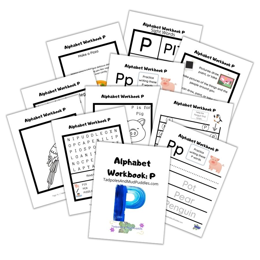 Alphabet workbook p