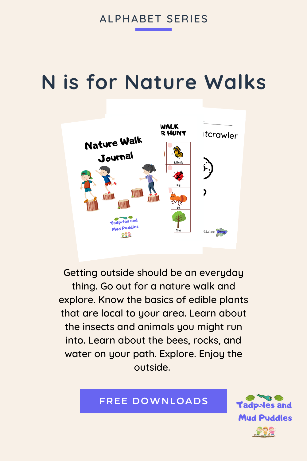 n is for nature walk