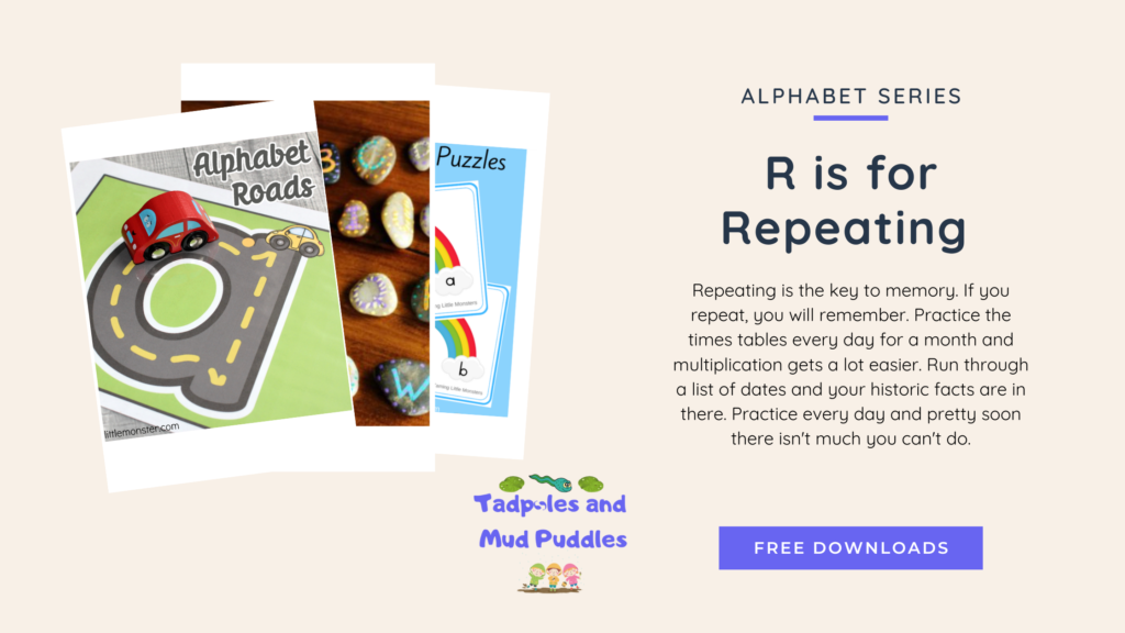 R is for Repeating