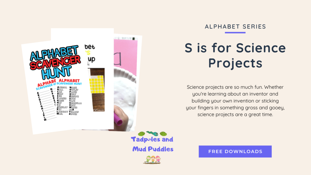 s is for science projects