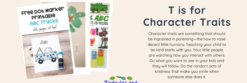 t is for character traits